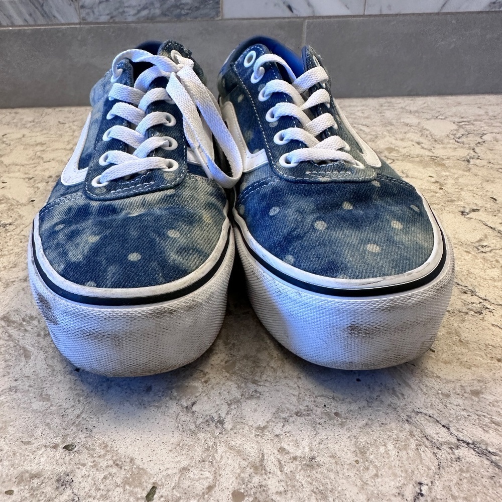 Vans Polk - a dot‎ blue Vans Size 9 - Picture 4 of 12